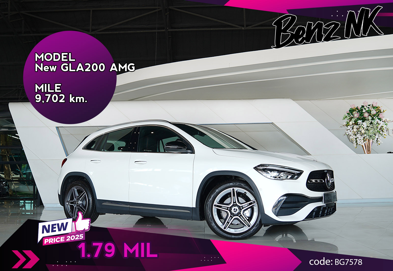 New GLA200 AMG